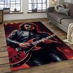 tony iommi guitarist rectangle area rug for living room home room decor gift for friends and family dark room tim3