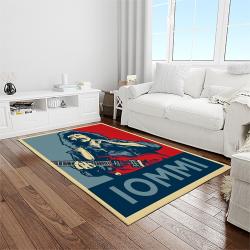 tony iommi guitarist rectangle area rug for living room home room decor gift for friends and family light room tim1