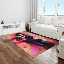 tony iommi guitarist rectangle area rug for living room home room decor gift for friends and family light room tim11
