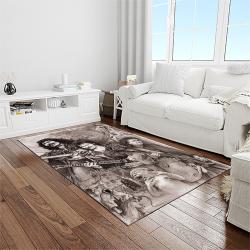 tony iommi guitarist rectangle area rug for living room home room decor gift for friends and family light room tim17