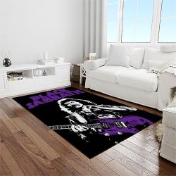 tony iommi guitarist rectangle area rug for living room home room decor gift for friends and family light room tim21