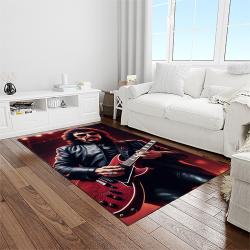 tony iommi guitarist rectangle area rug for living room home room decor gift for friends and family light room tim3