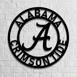 alabama crimson tide metal led sign wall art home decor 756 2
