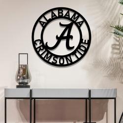alabama crimson tide metal led sign wall art home decor 756 6