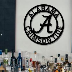 alabama crimson tide metal led sign wall art home decor 756 7