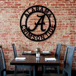 alabama crimson tide metal led sign wall art home decor 756 8
