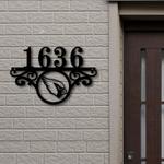 arizona cardinals metal monogram address nfl fan house number sign 877 0