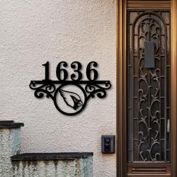 arizona cardinals metal monogram address nfl fan house number sign 877 5