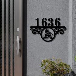 arizona coyotes metal monogram address nhl fan house number sign 838 1
