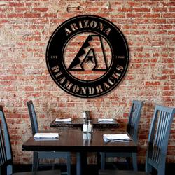 arizona diamondbacks metal led sign wall art home decor 1931 7
