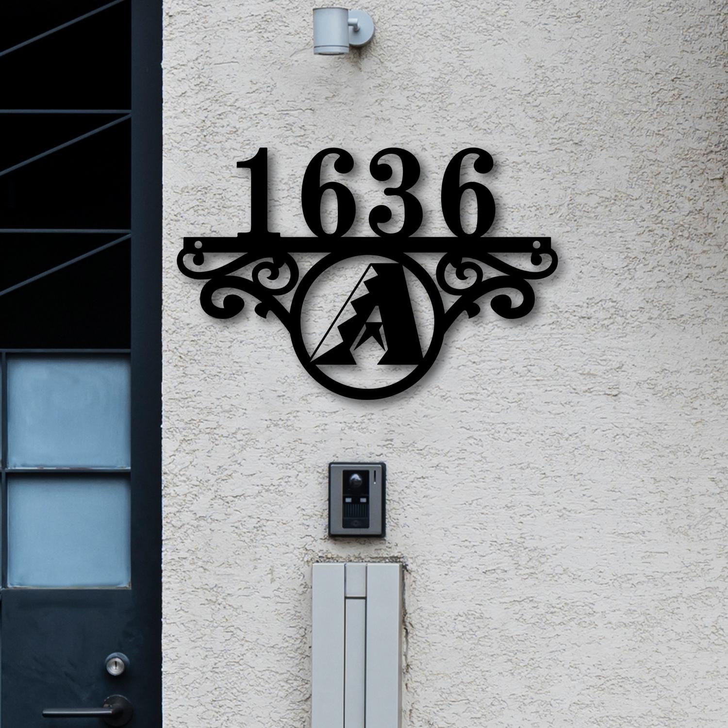 Arizona Diamondbacks Metal Monogram Address MLB Fan House Number Sign 2 arizona diamondbacks metal monogram address mlb fan house number sign 963 2