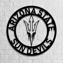 arizona state sun devils metal led sign wall art home decor 751 2