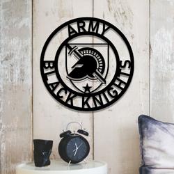 army black knights metal led sign wall art home decor 752 1