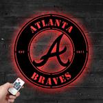 atlanta braves metal led sign wall art home decor 1914 0
