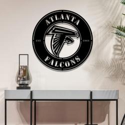 atlanta falcons metal led sign wall art home decor 1851 1