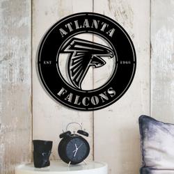 atlanta falcons metal led sign wall art home decor 1851 4