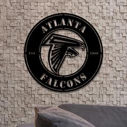 atlanta falcons metal led sign wall art home decor 1851 6