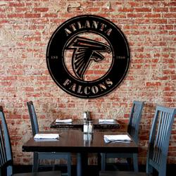 atlanta falcons metal led sign wall art home decor 1851 7