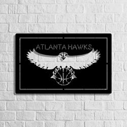 atlanta hawks metal led sign man cave home bar wall art decor 2169 2
