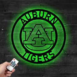 auburn tigers metal led sign wall art home decor 748 3