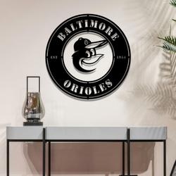 baltimore orioles metal led sign wall art home decor 1936 1