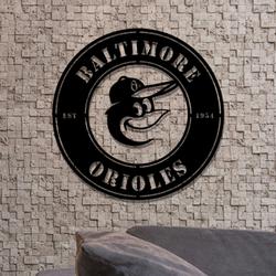 baltimore orioles metal led sign wall art home decor 1936 6