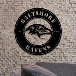 baltimore ravens metal led sign wall art home decor 1845 6