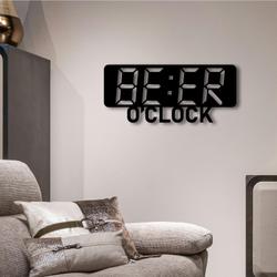 bar oclock metal sign with led light pub party wall decor 393 8