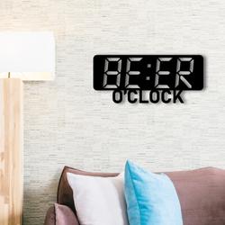 bar oclock metal sign with led light pub party wall decor 393 9