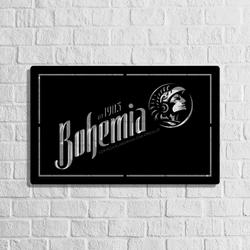 bohemia metal led sign man cave home bar wall art decor 2083 3