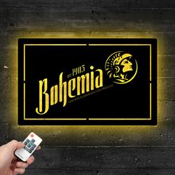 bohemia metal led sign man cave home bar wall art decor 2083 4