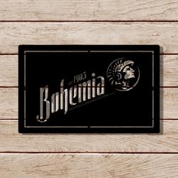 bohemia metal led sign man cave home bar wall art decor 2083 6