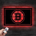 boston bruins metal led sign man cave home bar wall art decor 2170 0