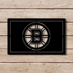 boston bruins metal led sign man cave home bar wall art decor 2170 6