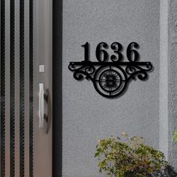 boston bruins metal monogram address nhl fan house number sign 844 1