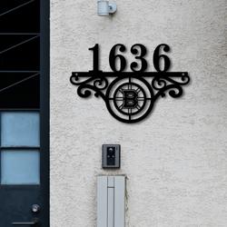 boston bruins metal monogram address nhl fan house number sign 844 5