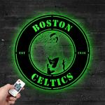 boston celtics metal led sign wall art home decor 1908 0