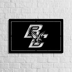 boston college golden eagles ncaa metal led sign man cave home bar wall art decor 2166 2