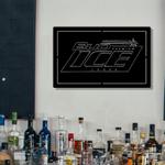 bud ice lager metal led sign man cave home bar wall art decor 2078 0