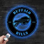 buffalo bills metal led sign wall art home decor 1847 0