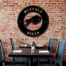 buffalo bills metal led sign wall art home decor 1847 7