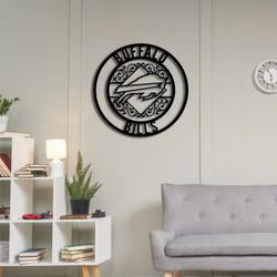 buffalo bills metal sign led light nfl monogram wall art decors 62 6