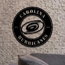carolina hurricanes metal led sign wall art home decor 1882 6