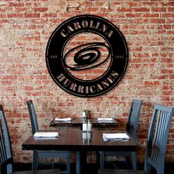 carolina hurricanes metal led sign wall art home decor 1882 7