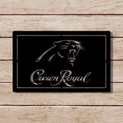 carolina panthers crown royal metal led sign man cave home bar wall art decor 2158 6