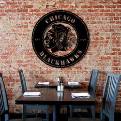 chicago blackhawks metal led sign wall art home decor 1880 7
