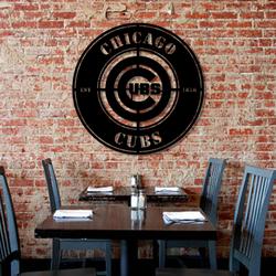 chicago cubs metal led sign wall art home decor 1942 7