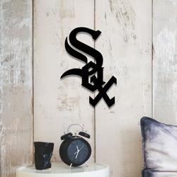 chicago white sox baseball team metal led sign wall art home decor 746 1