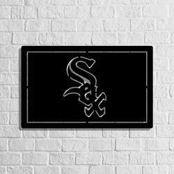 chicago white sox metal led sign man cave home bar wall art decor 2157 2