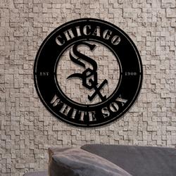 chicago white sox metal led sign wall art home decor 1943 6